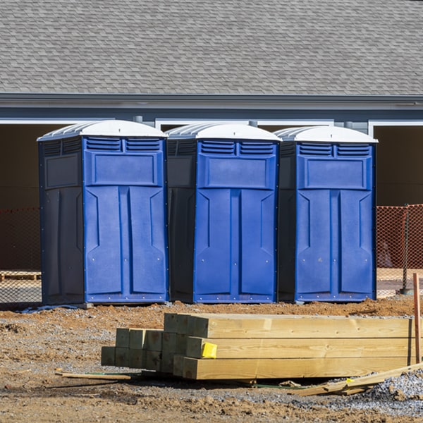 is there a specific order in which to place multiple porta potties in Nixa MO